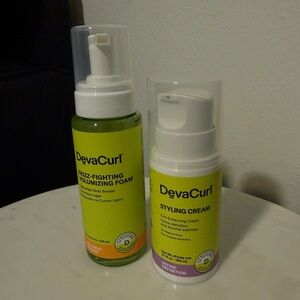DevaCurl Volumizing Foam and Styling Cream Duo
